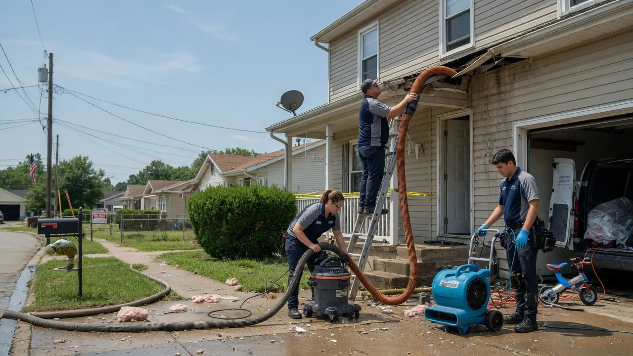 Water Damage Restoration in Midway, PA near me